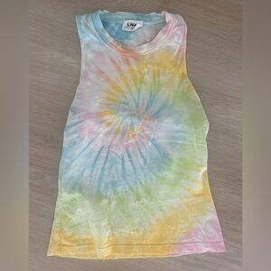 LNA Tie-Dye Sleeveless Tank